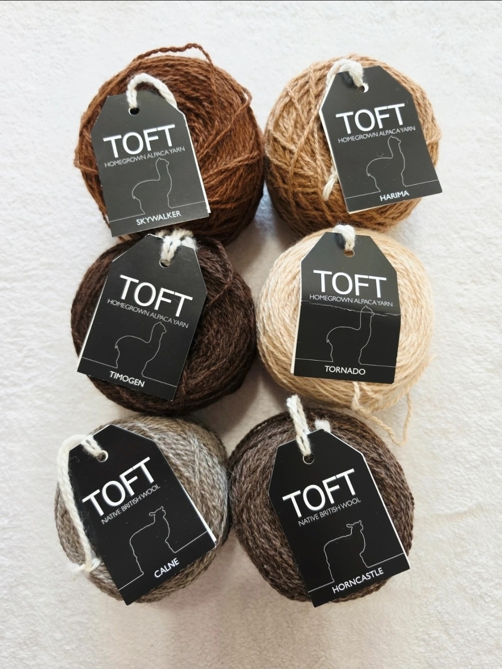 Toft Homegrown Alpaca Yarn & Native British Wool